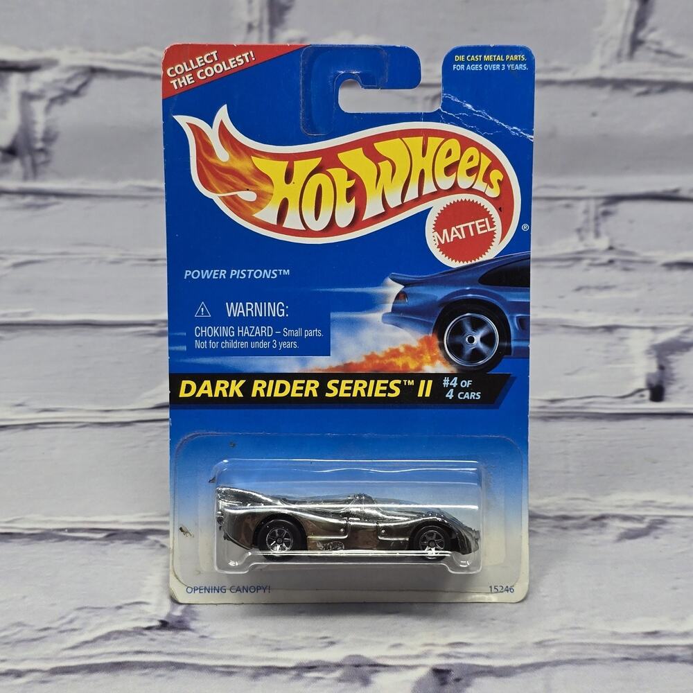 Hot Wheels - Power Pistons Race Car, HW Dark Rider Series II #4 Of 4 G1
